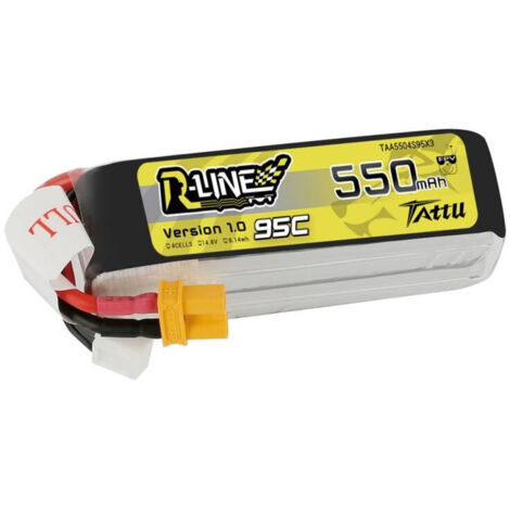 Batterie Tattu R-Line 550 mAh 14,8 V 95C 4S1P
