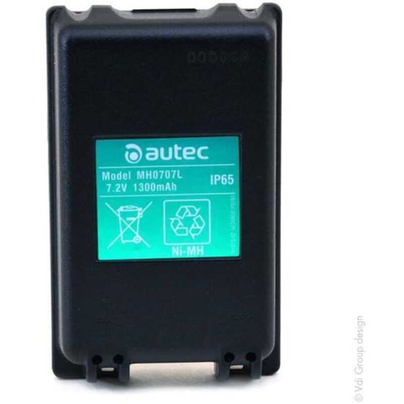 Batterie télécommande de grue d'origine 7.2V 1300mAh - MH707LMH07 - Autec