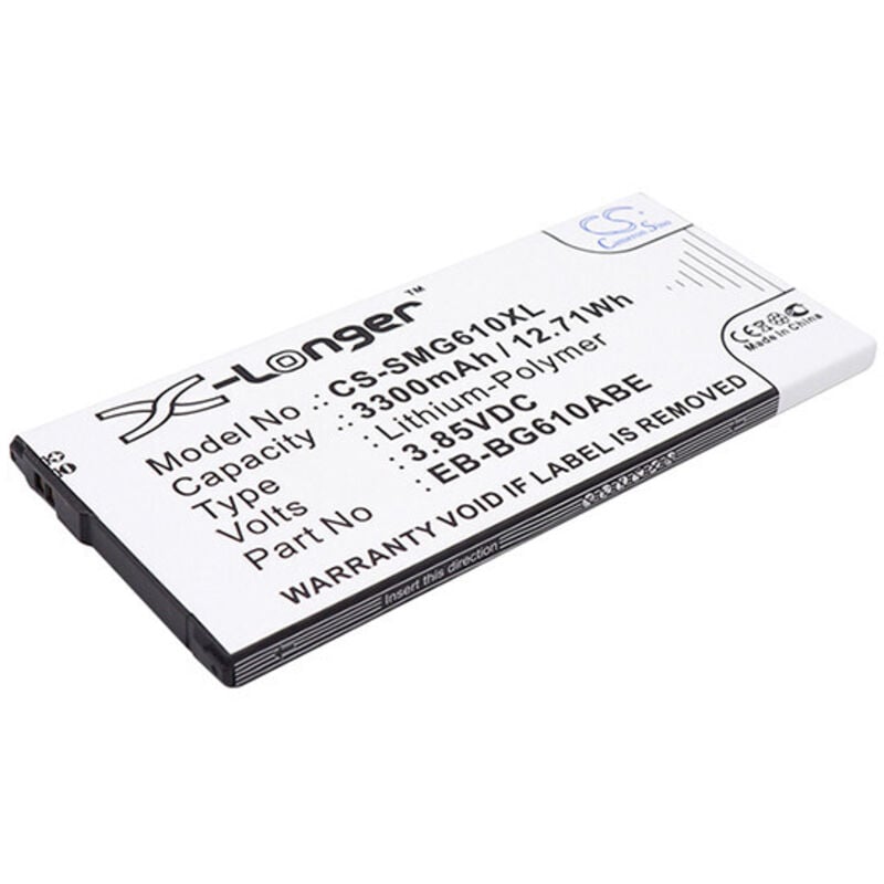 Batterie téléphone, smartphone, gsm pour Samsung 3.85V 3300mAh - EB-BG610ABEEB-BG6 - NX
