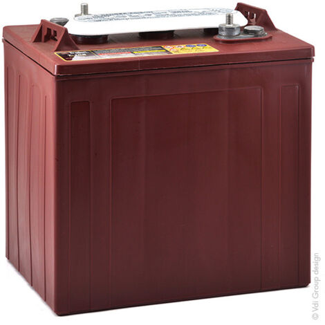 Batterie traction 6V 225Ah – Plomb ouvert – Performance optimale pour systèmes de traction – Dimensions 264x181x275mm – Trojan - T-105