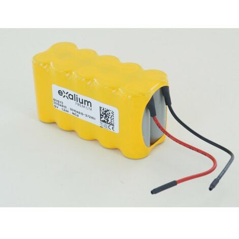 Batterie type Saft 12V 1.2Ah 10VE 4/5A 801273