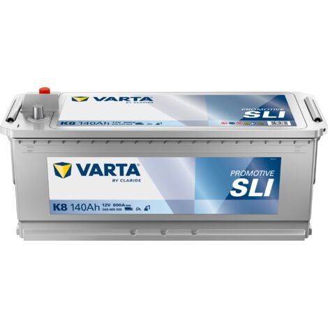 Varta – Batterie de démarrage 12V 140Ah – Courant de démarrage 800A – Plomb-acide – Compatible véhicules agricoles et engins de construction - B14GT