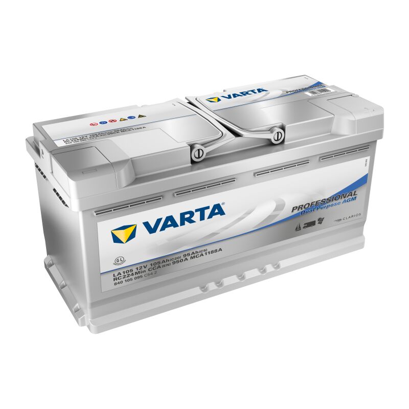 Varta - batterie agm deep cycle 105ah