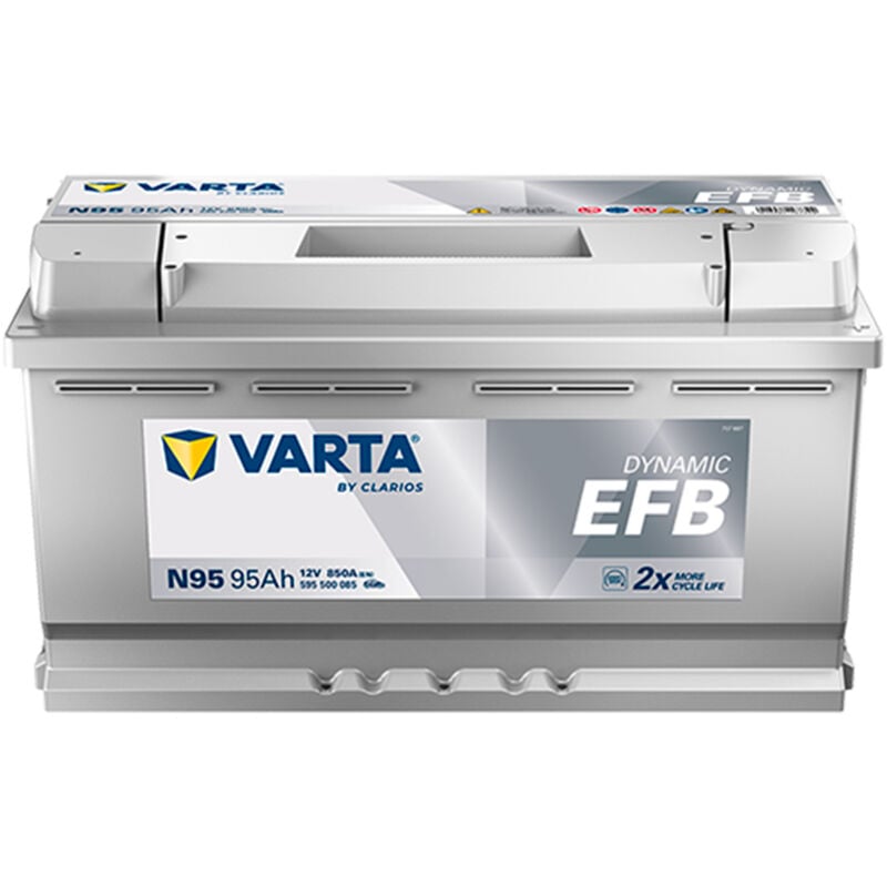 Varta - Batterie Blue Dynamic efb N95 12v 95ah 850A 595 500 085 L5D