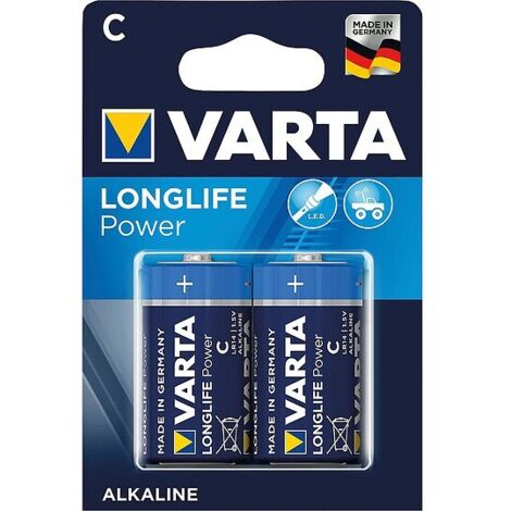 Batterie VARTA High Energy V 4914 B2, LR14 Baby C - 2 Stk - 1,5V