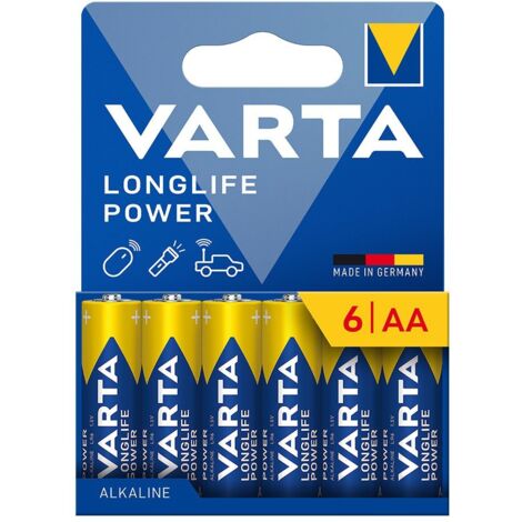 Batterie Varta longlife power aa - lr06 1,5 V AA LR06 (6 Unità)