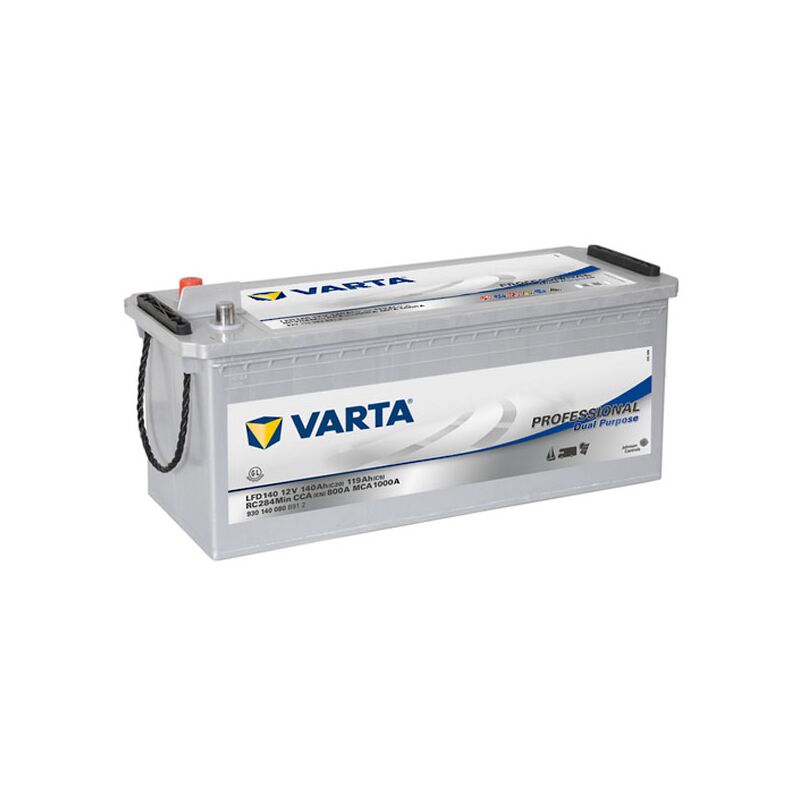 Batterie VARTA Professional Dual Purpose EFB LED 140 12V 140AH 800 AMPS 513x189x223 + Gauche