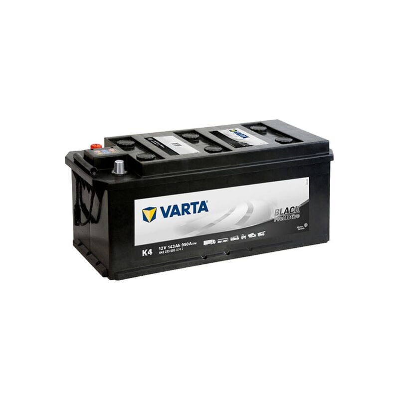 Batterie de démarrage Varta Promotive Black MAC140 K4 12V 143Ah / 950A