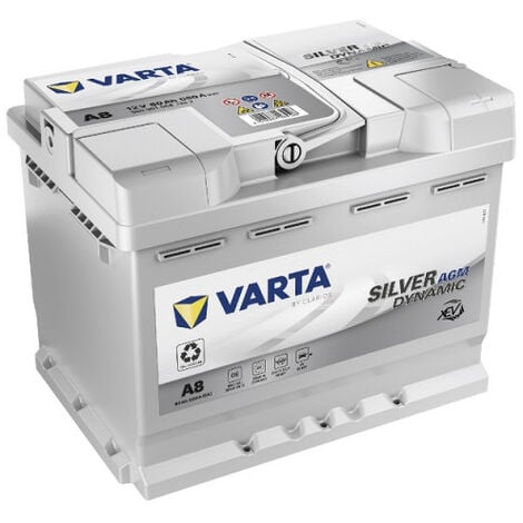 Type A7 [12V 70Ah] (278x175x190) AGM start-stop Batterie Varta