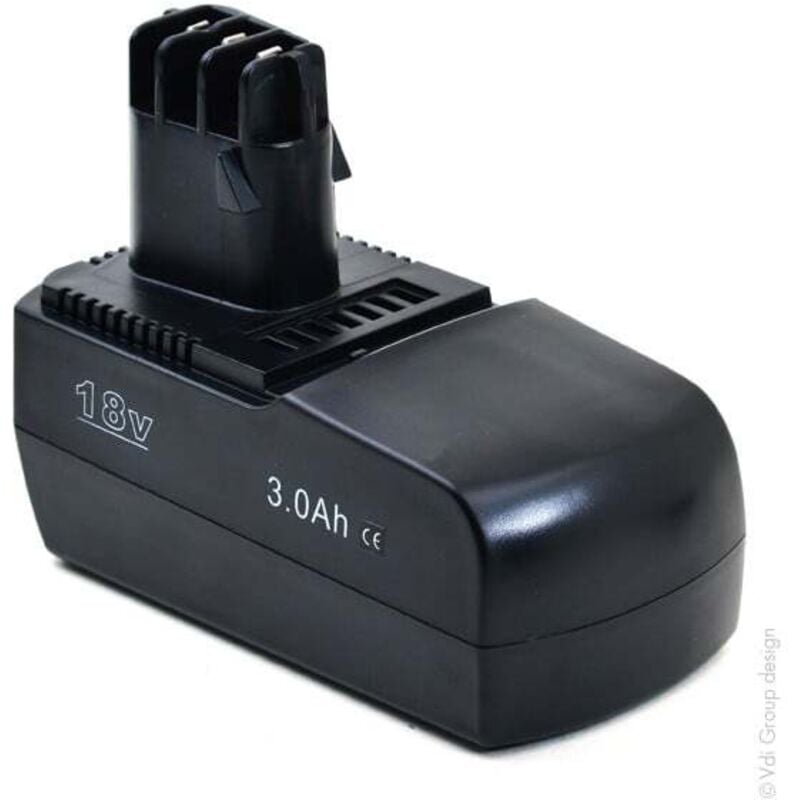 Batterie visseuse, perceuse, perforateur, ... compatible Metabo 18V 3Ah - 6.254776.31 - NX