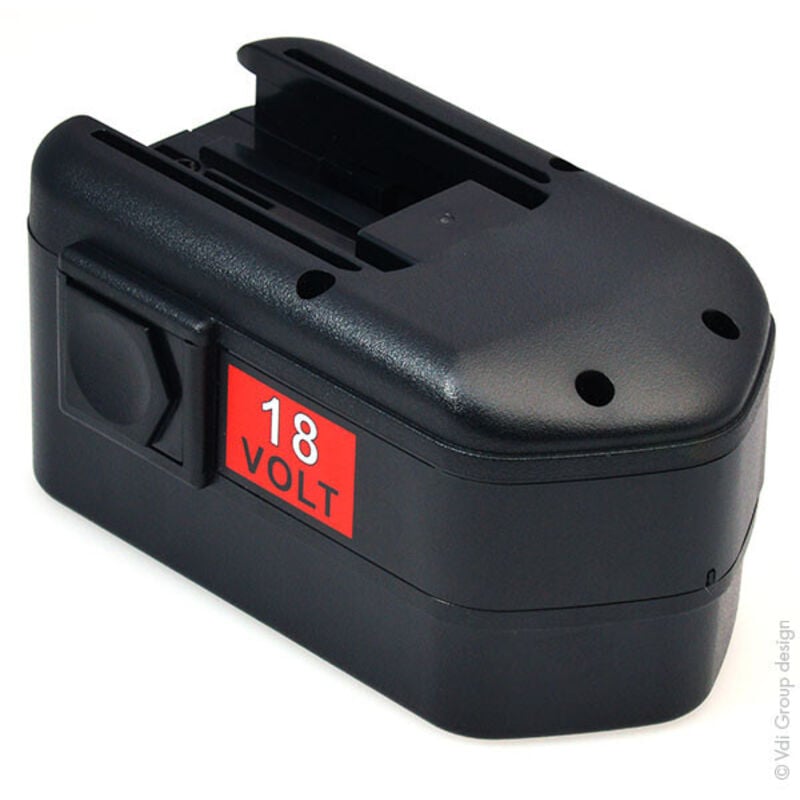 Batterie visseuse, perceuse, perforateur, ... compatible Milwaukee 18V 3Ah - 493236391 - NX