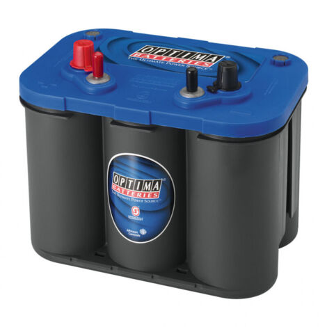 Batterie voiture démarrage Spiral Cell 50Ah 12V – Technologie AGM – 815A CCA – BT SLI 4.2 – Polarité plus à gauche – Optima