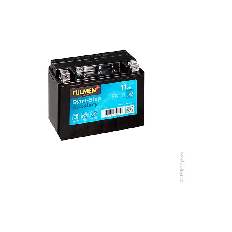 Batterie voiture Start-Stop Auxiliary FK111/ EK111 12V 11Ah 150A - Fulmen