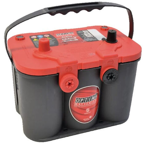 Batterie voiture OPTIMA Red Top 804250 – Capacité 55Ah – Tension 12V – Résistance aux vibrations et températures extrêmes