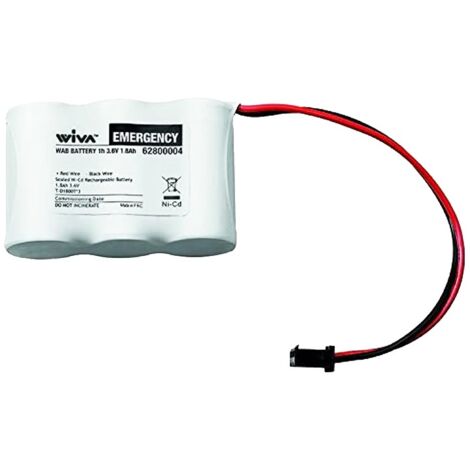 Batterie Wiva WAB BARY 1H NICD 3,6V 1,8AH 62800004