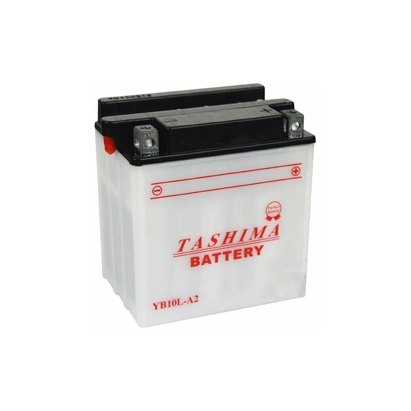 Batterie YB10LA2 + à droite