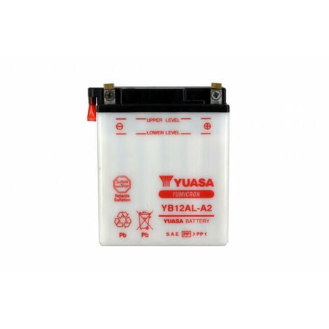 Batterie YB12AL-A2 Conventionnelle Avec Entretien - Livrée Sans Acide
