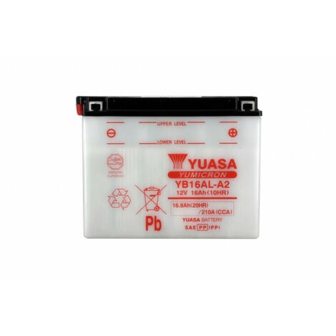 Batterie YB16AL-A2 Conventionnelle Avec Entretien - Livrée Sans Acide