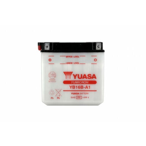 Batterie YB16B-A1 Conventionnelle Avec Entretien - Livrée Sans Acide