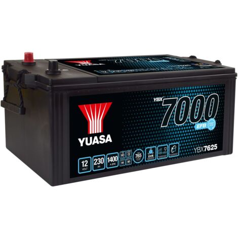 Batterie YUASA SHD EFB YBX7625 12V 230AH 1400A SMF