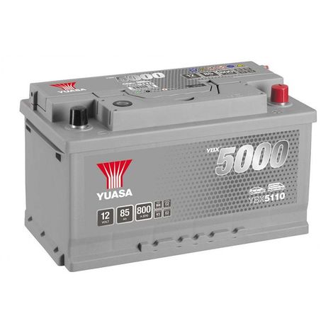 Batterie 12V 80 Ah (20h) - 85 Ah (100h) 277x175x190 mm Décharge Lente  STECOPOWER - 206DL