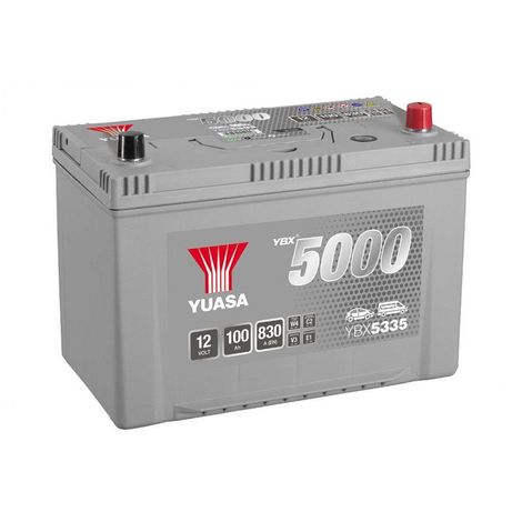 Batterie Yuasa Silver YBX5335 12v 100ah 830A Hautes performances