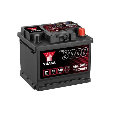 Batterie Yuasa SMF YBX3063 12V 45ah 440A
