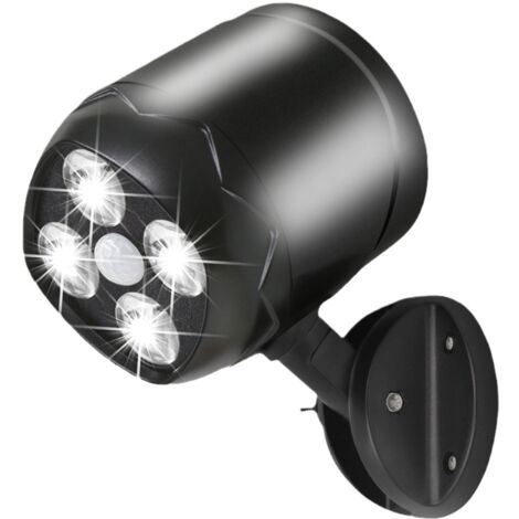 Batteriebene diese Art von automatischer Steuerung, 6000 K wasserdichter LED-Spotlight-Schalter für die automatische Steuerung in der Garage (Batterie in der Wohnzimmertür)