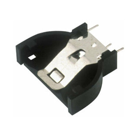 Batteriehalter mit Aufdruck für Knopfzellen (CR2016 - CR2032 - CR2025).stehende Position Electro Dh 33.086 8430552088607