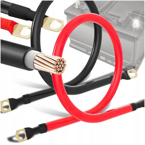 BATTERIEKABEL STROM PLUS MINUS PLUS MINUS 105cm M10