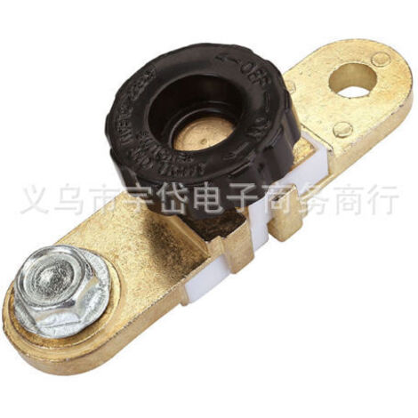 Batterieklemmen/-clips, Batterieklemmköpfe, Mehrzweck-Batterietrennschalter für Pkw und Lkw, grün.