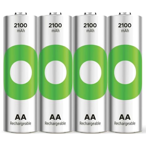 Batterien Akku Mignon 2100 mAh AA 4er-Blister 1,2 V, NiMH AA RECYKO