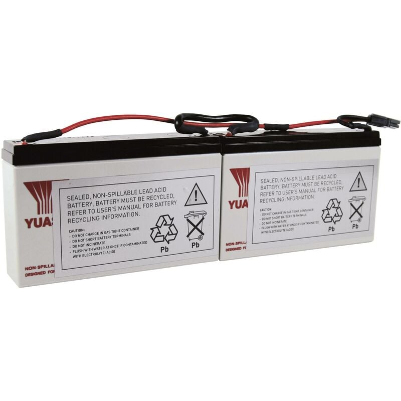 Conrad Energy - RBC18 Batterie pour onduleur remplace la batterie d'origine RBC18 Adapté aux marques apc A39232