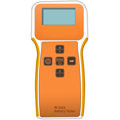Batterietester, hochpräziser Innenwiderstandsdetektor mit LCD-Anzeige, Tester zur DIY-Wartungserkennung