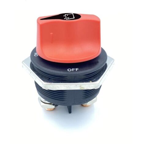 Batterietrennschalter, Kfz-Batterietrennschalter, Batterietrennschalter, max. 32 V, 300 A Dauerstrom, 450 A Unterbrechungsstrom