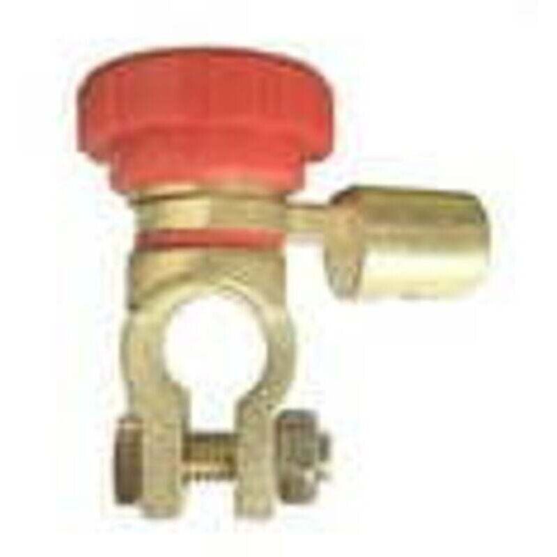 Image of Batterietrennschalter Schnelltrennschalter für Auto, LKW, Boot, Wohnmobil, Traktor (Rouge)