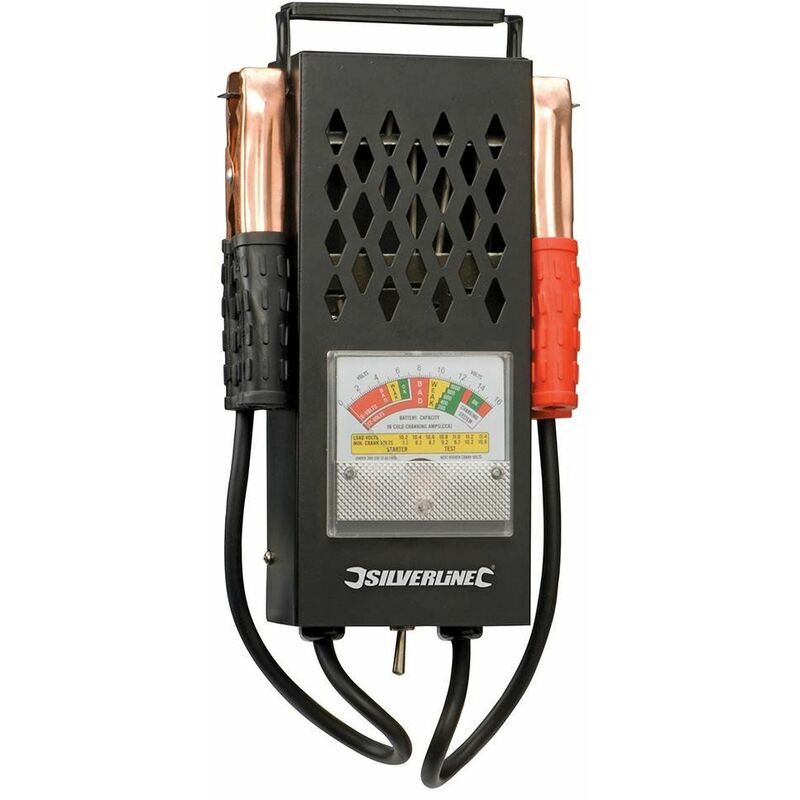 Silverline - Battery & Charging System Tester 6V & 12V 282625