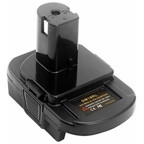 Battery Converter Adapter Replacement for Converting Dewalt/Milwaukee 18V-20V Lithium Battery to Ryobi 18V Power Tools
