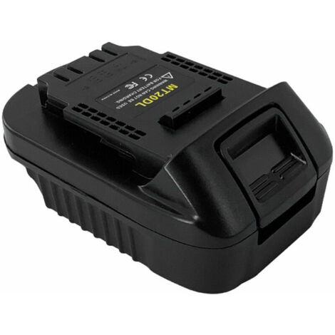 Battery converter, suitable for Makita MT20DL battery converter to Dewei 18V-20V MrOPFWLqOhqW power tools