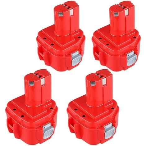 For Makita 12V 3.0Ah Ni-MH replacement battery 2 pieces/PA12 1220 1222 1233  1234 1235