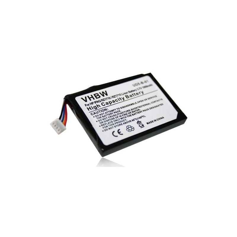 Battery LI-ION 900mAh compatible with HP IPAQ 1710 / 1715 / 1717 / RZ1710 / RZ1715 / RZ1717