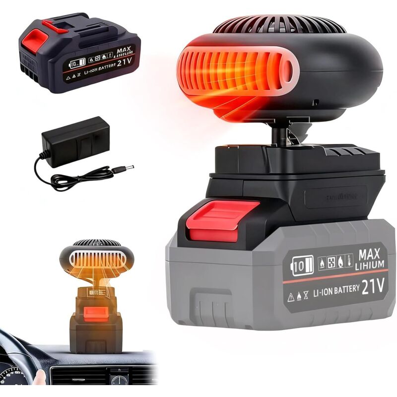 Image of Battery-Powered Auxiliary Heater, Portable Car Heater,&hellip;