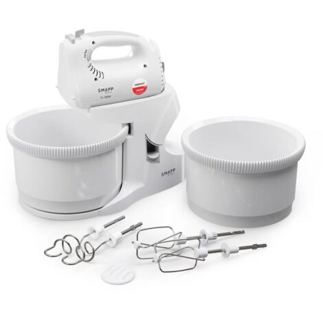 Batteur à main SMAPP 2 bacs blanc