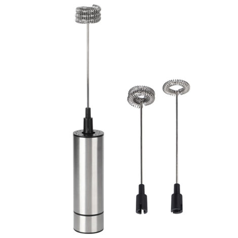 Batteur à œufs électrique en acier inoxydable, mousseur à lait et mélangeur pour cuisine