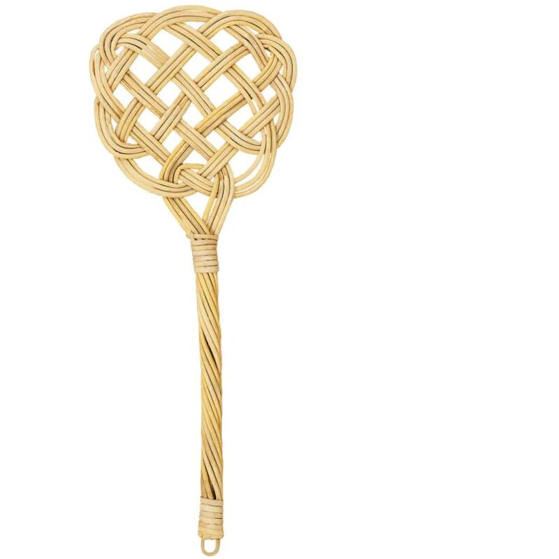 Batteur à tapis en osier/jonc