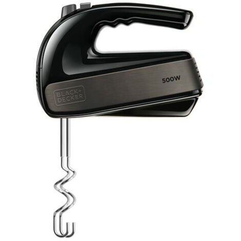 Batteur Black et Decker BXMX500E 500 W Noir et Argent