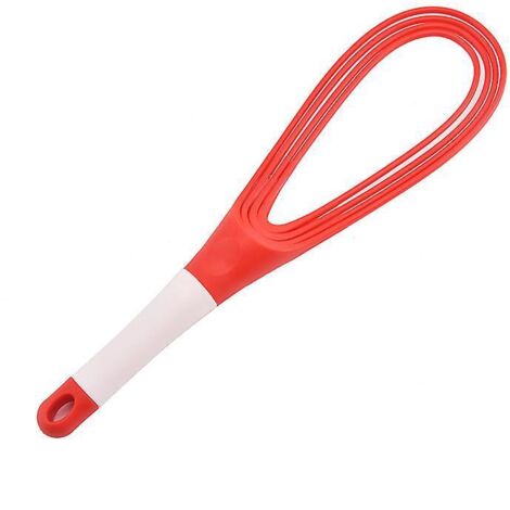 batteur D'oeufs Manuel Pliant Rotatif Rouge