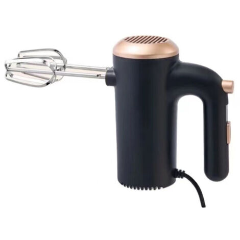 Batteur Électrique, Batteur à Main Électrique Ultra Puissant de 300W. 5 Vitesses, Bouton D'éjection, 2 Batteurs et 2 Crochets Pétrisseurs.