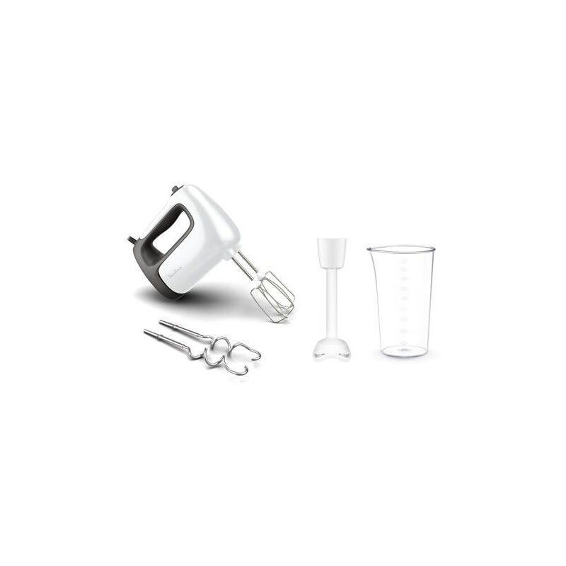 Moulinex - Batteur électrique Prep'Mix+ HM461110 500 w Blanc