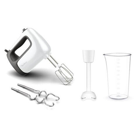Batteur électrique Moulinex Prep'Mix+ HM461110 500 W Blanc